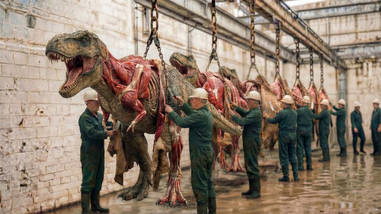 Inside the Dinosaur Leather Factory | Million-Dollar Products Made from Dinosaur Skin (Full Process)