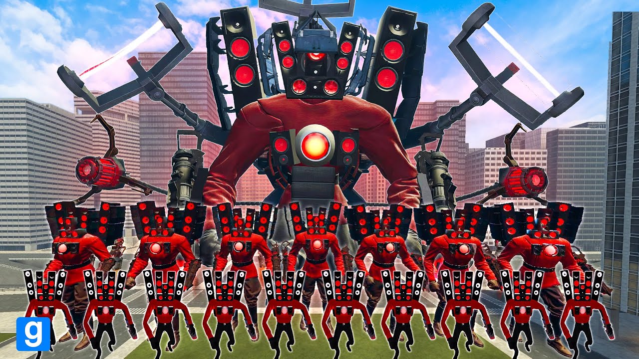 ALL EVOLUTION SPEAKERMAN TITAN VS 1-100 SKIBIDI TOILET BOSSES, ASTRO GMAN!