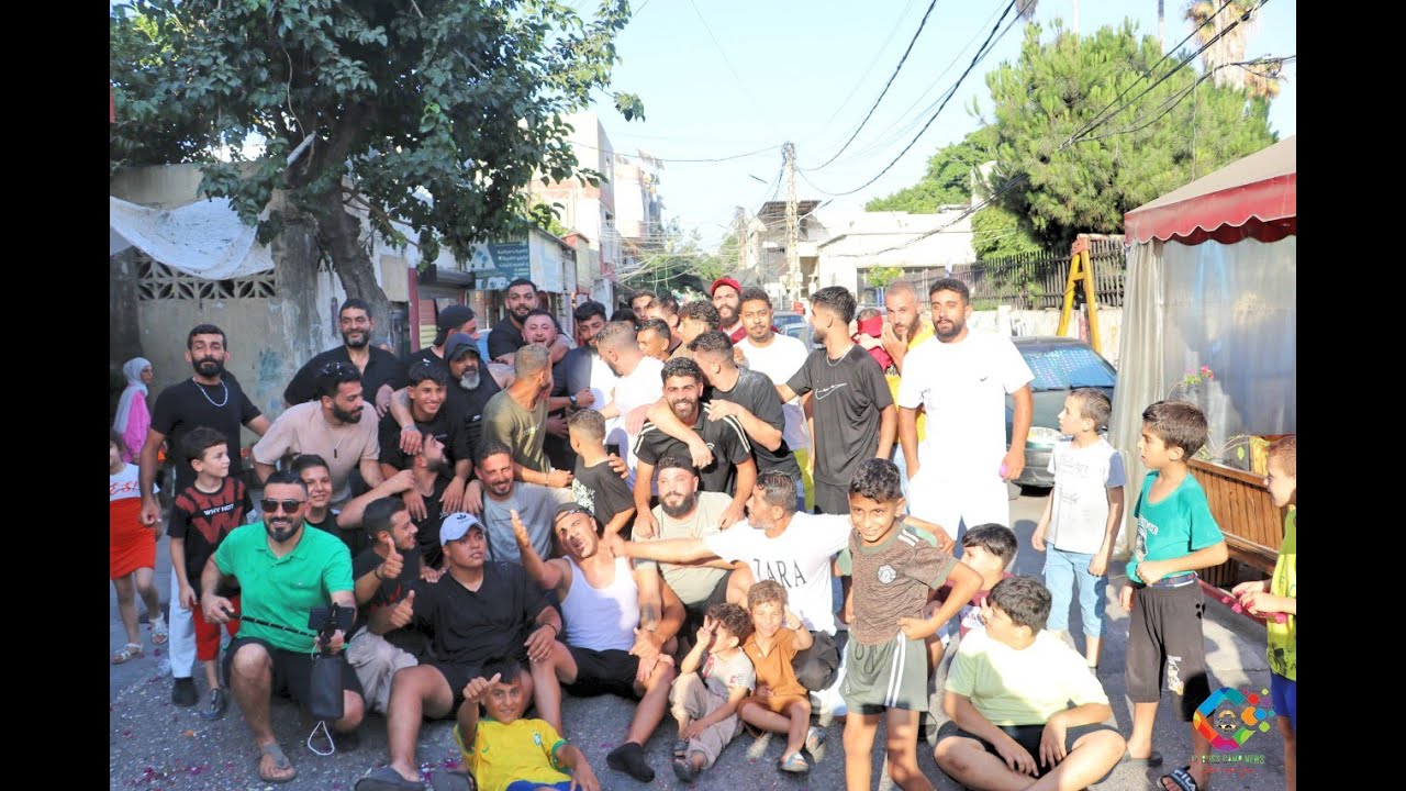 زفة العريس يعقوب خليل شاكر في مخيم البص #موقع_البص