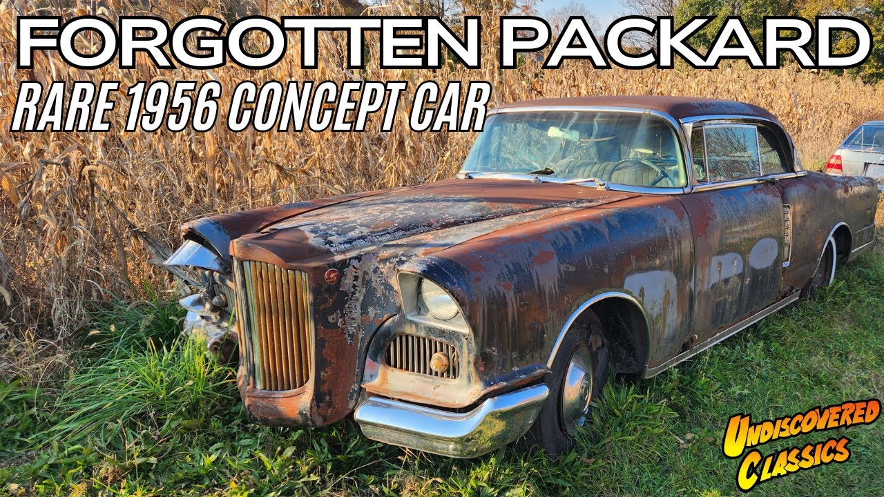 ABANDONED PACKARD CONCEPT CAR: Fully Customized 1956 Packard 400 Tribute to the 1955 Packard Request