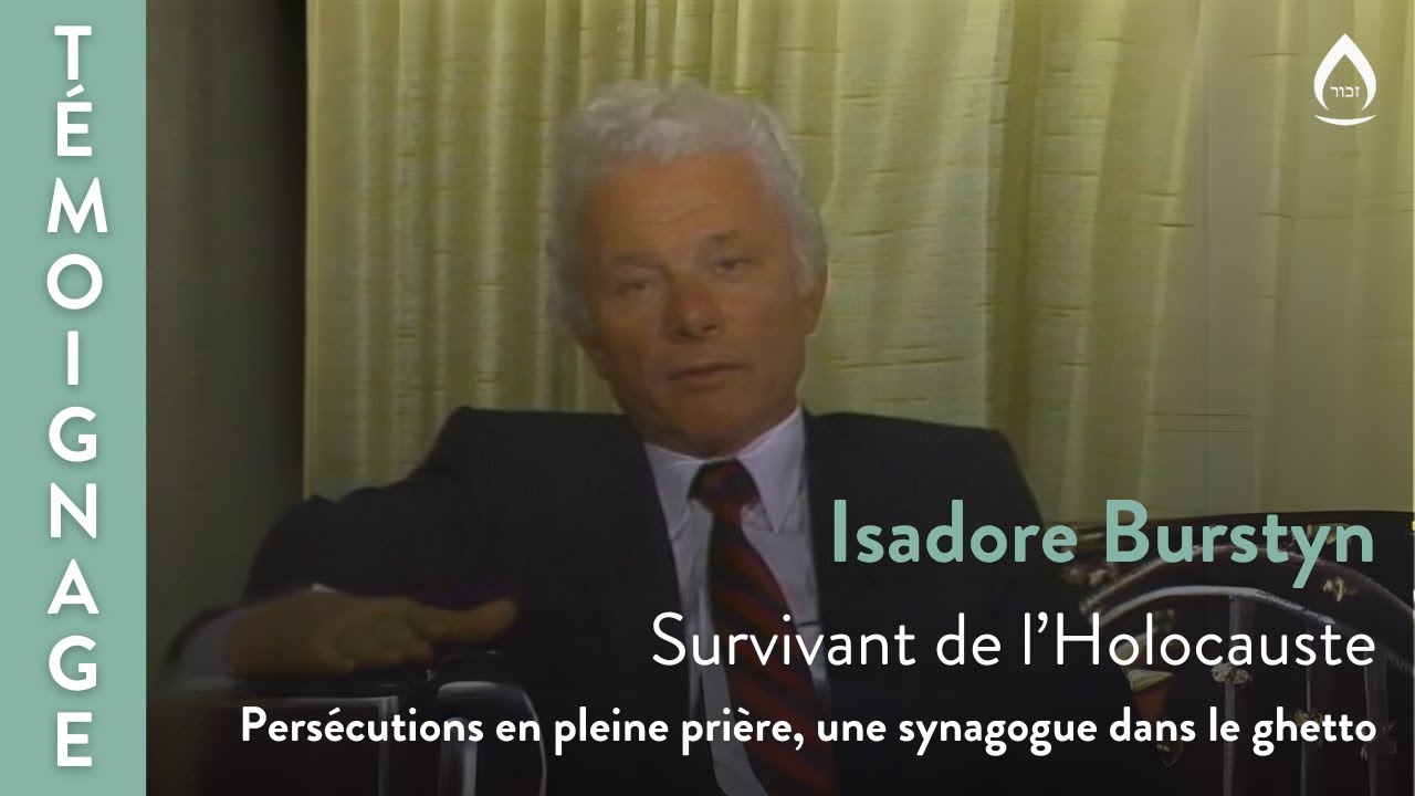 Holocaust survivor Isadore Burstyn - The repression of religion in the ghetto