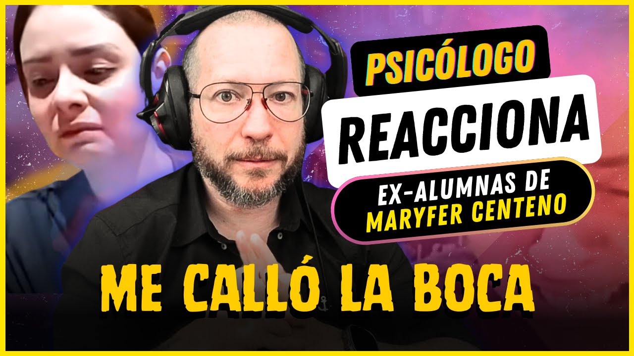 Le pido PERDÓN a MARYFER Centeno 😔 Me EQUIVOQUÉ | Polémica vs MR.DOCTOR #psicologoreacciona