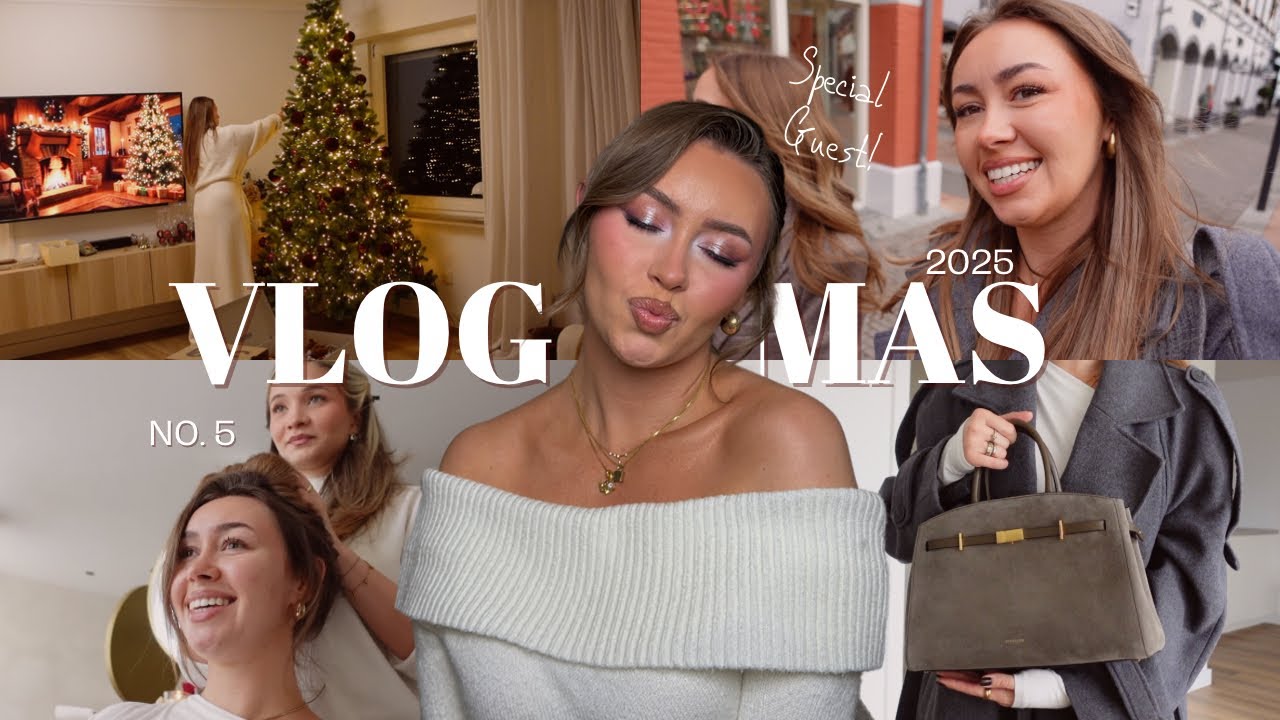 Weihnachtsbaum schmücken & Makeup Sessions | Vlogmas #5