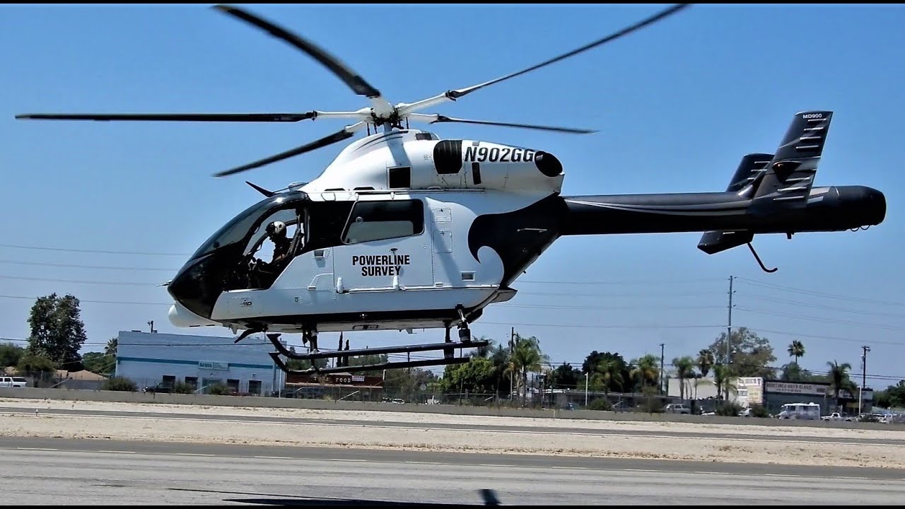 MD900 Explorer Start Up & Takeoff - NOTAR Helicopter | N902GG | Related to Hughes 500