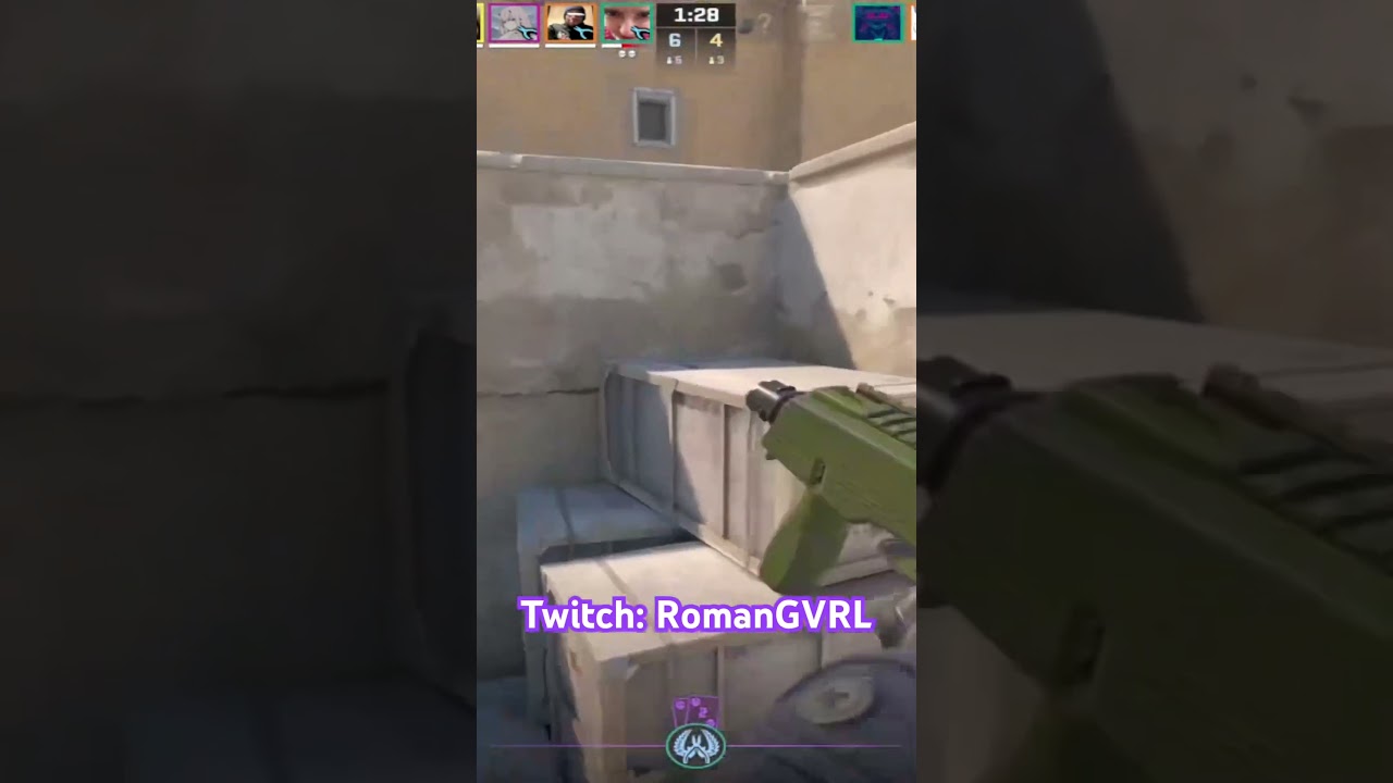 ПРИНИМАТОР ЛОНГА😂 #cs2 #clips #highlights #moments #romangvrl #streamer #twitch #long #cs
