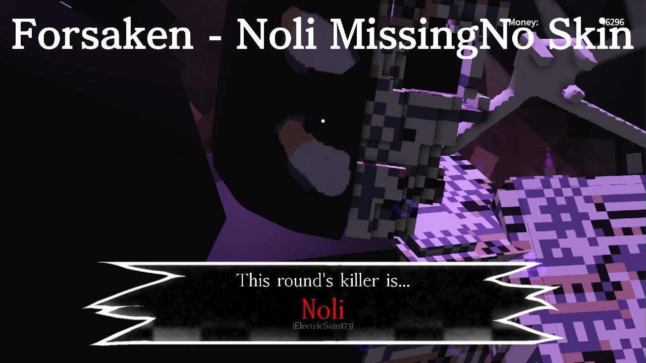 Roblox Forsaken - Noli MissingNo Skin Gameplay