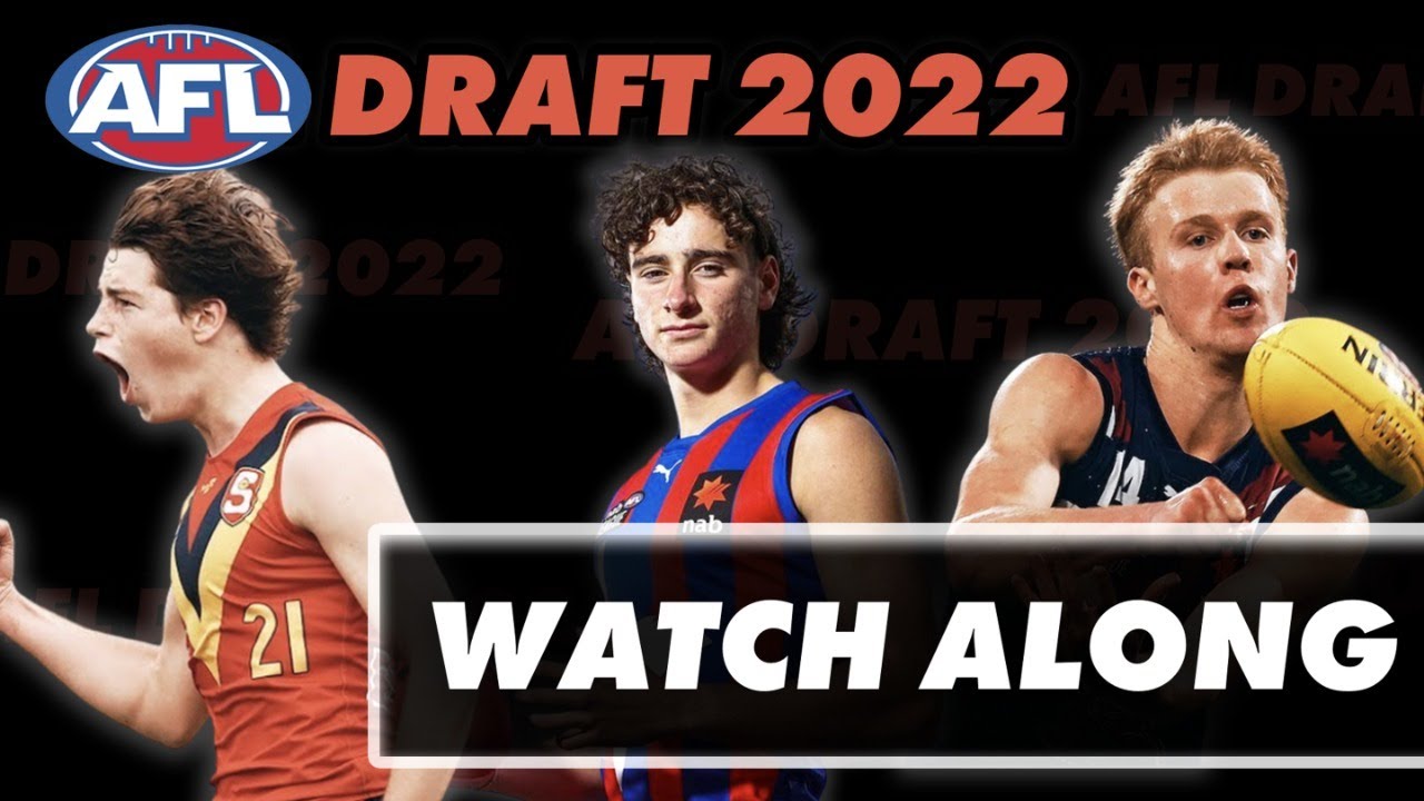 2022 NAB AFL DRAFT WATCH ALONG | First Round
