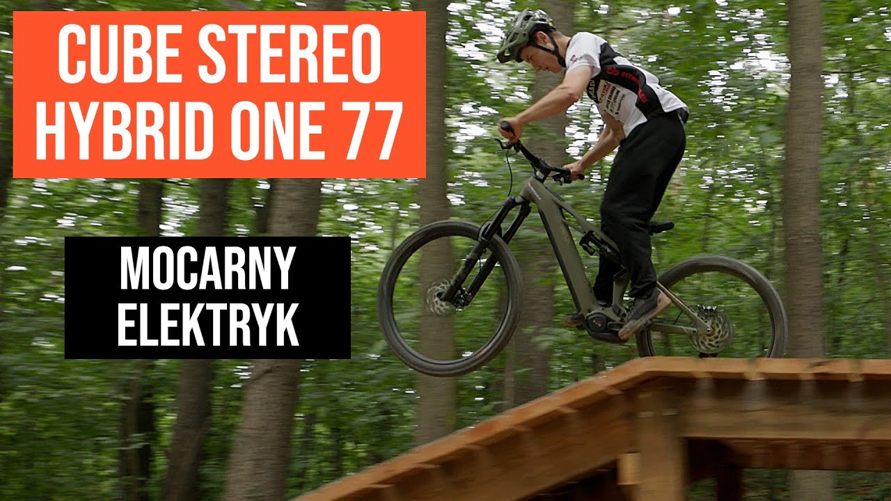 Cube Stereo Hybrid OnE77 - mocarny elektryk o dużym skoku - #cubehybrid