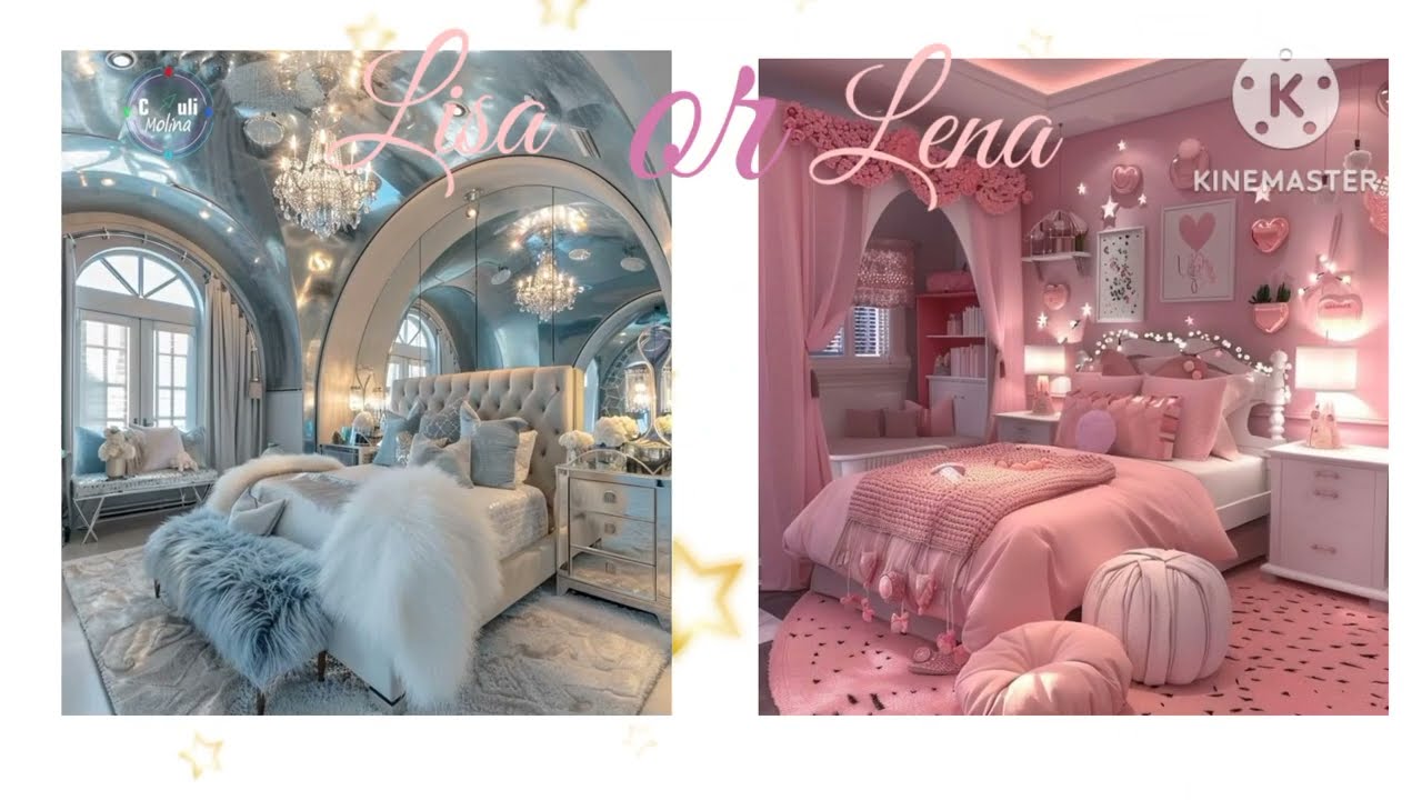 #Choose the Lisa and Lena Bedroom challenge 💜
