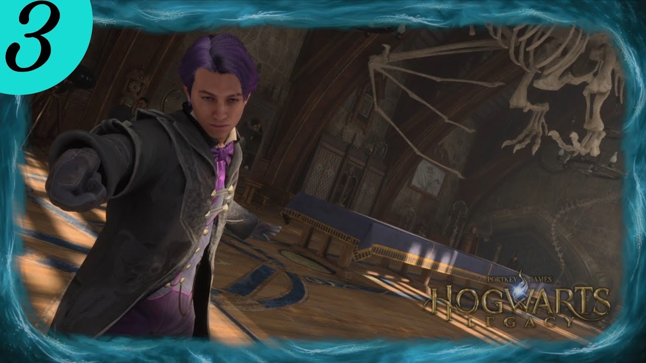 Hogwarts legacy capitulo #3 nuestra primer clase 