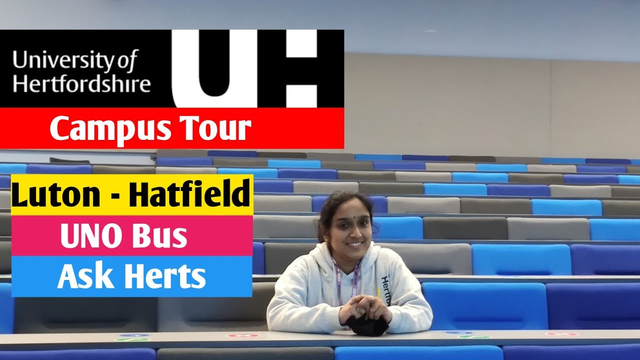 Campus tour University of Hertfordshire De Havilland College lane | International students Malayalm