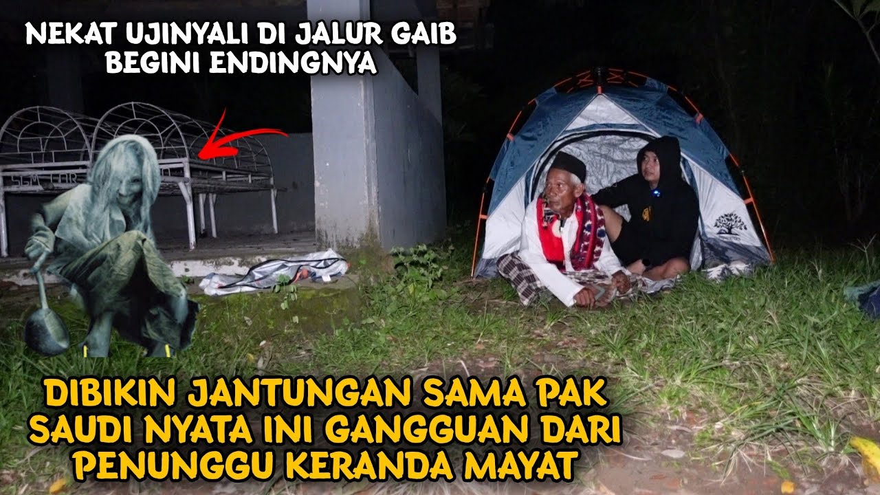 PART 4 SUDAH 25 TAHUN PAK SAUDI TINGGAL DI KUBURAN INI BARU KALI INI SAYA MELIHAT HANTU JELAS