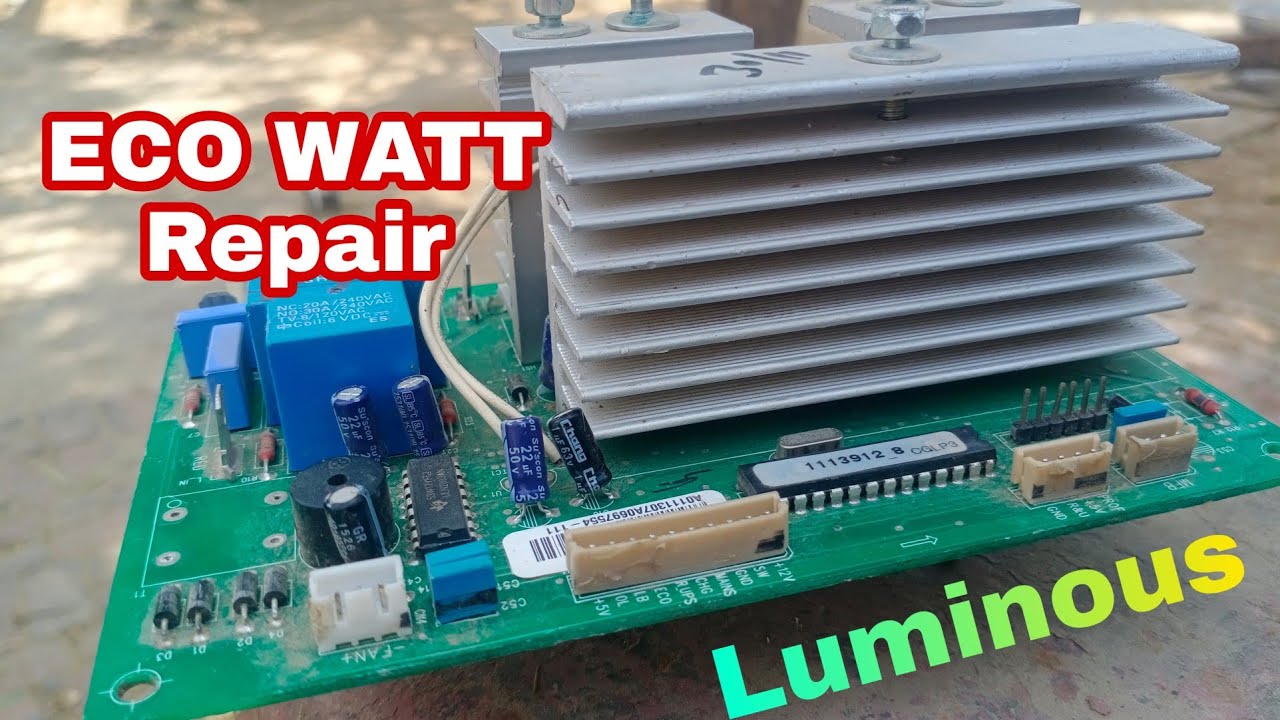 Luminous Eco watt Inverter Repair