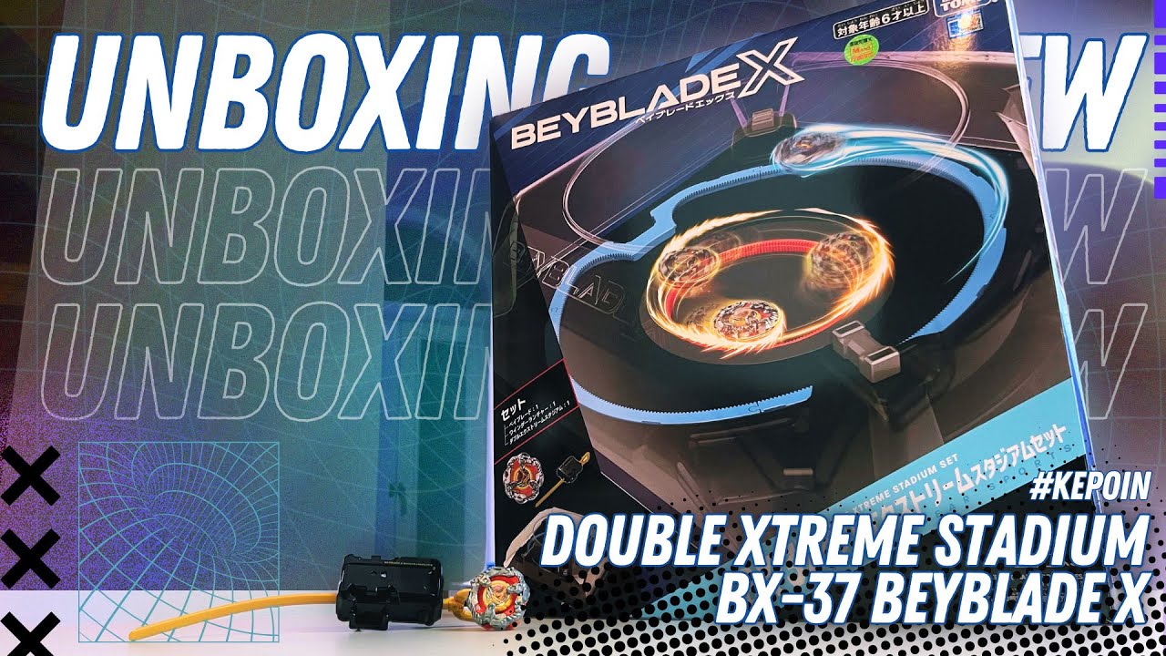 Kepoin Double Xtreme Stadium Set BX-37 | Unboxing & Review Beyblade X
