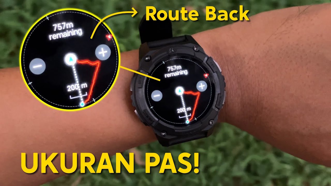 Smartwatch Outdoor Compact! Fitur lengkap: Trackback, ABC Sensors, dll | Kospet Tanks S2 Review