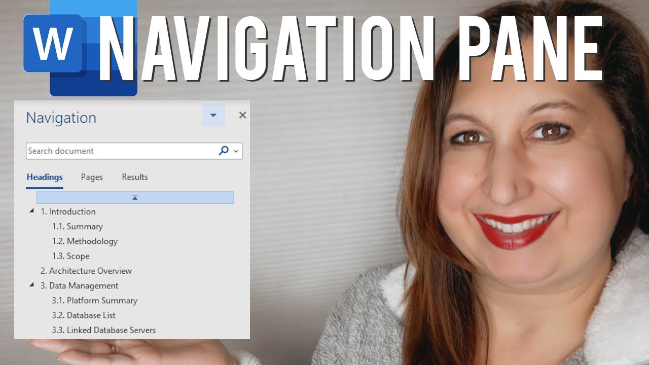 SAVE TIME with the Word Navigation Pane!