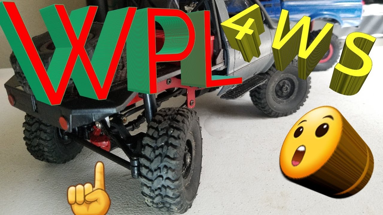 WPL 4-х колесное рулевое управление, 4 режима. C14 и C24 Simple Mod.