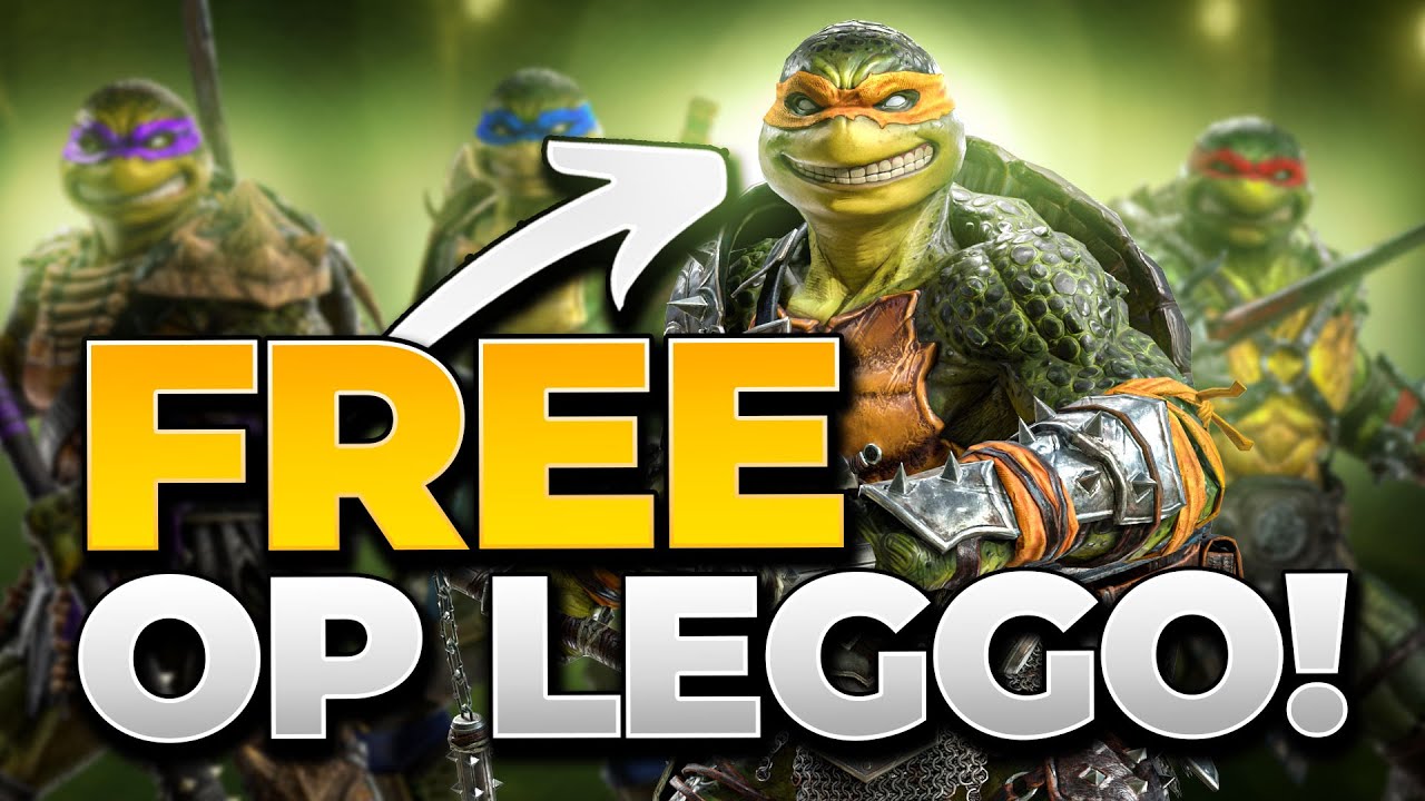 NINJA TURTLES are in RAID and TOTALLY OP! (FREE LEGGO!)