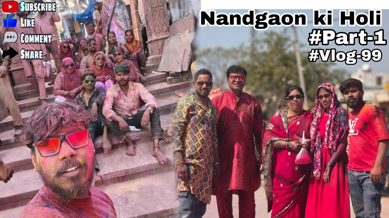 #(Part-1) Nandgaon ki Holi hai 🫟♥️🥰