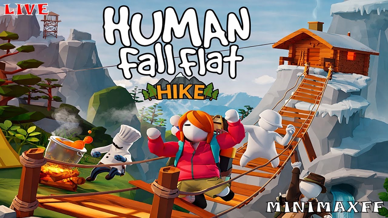 Human Fall Flat LIVE 😂 | Playing with Frost | Crazy Puzzles & Fun Moments 🔥
