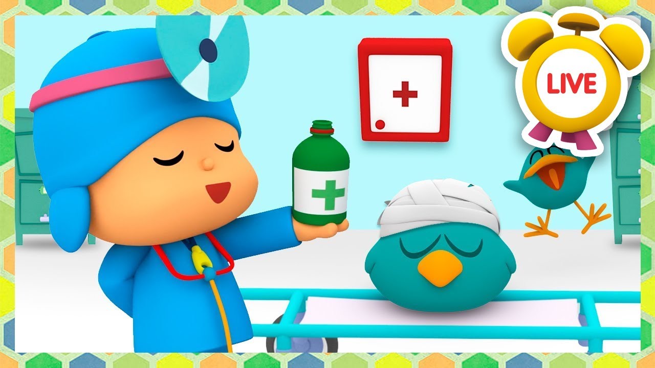 Eu Sou Veterinário  | DESENHOS ANIMADOS INFANTIS para crianças | Pocoyo ao VIVO
