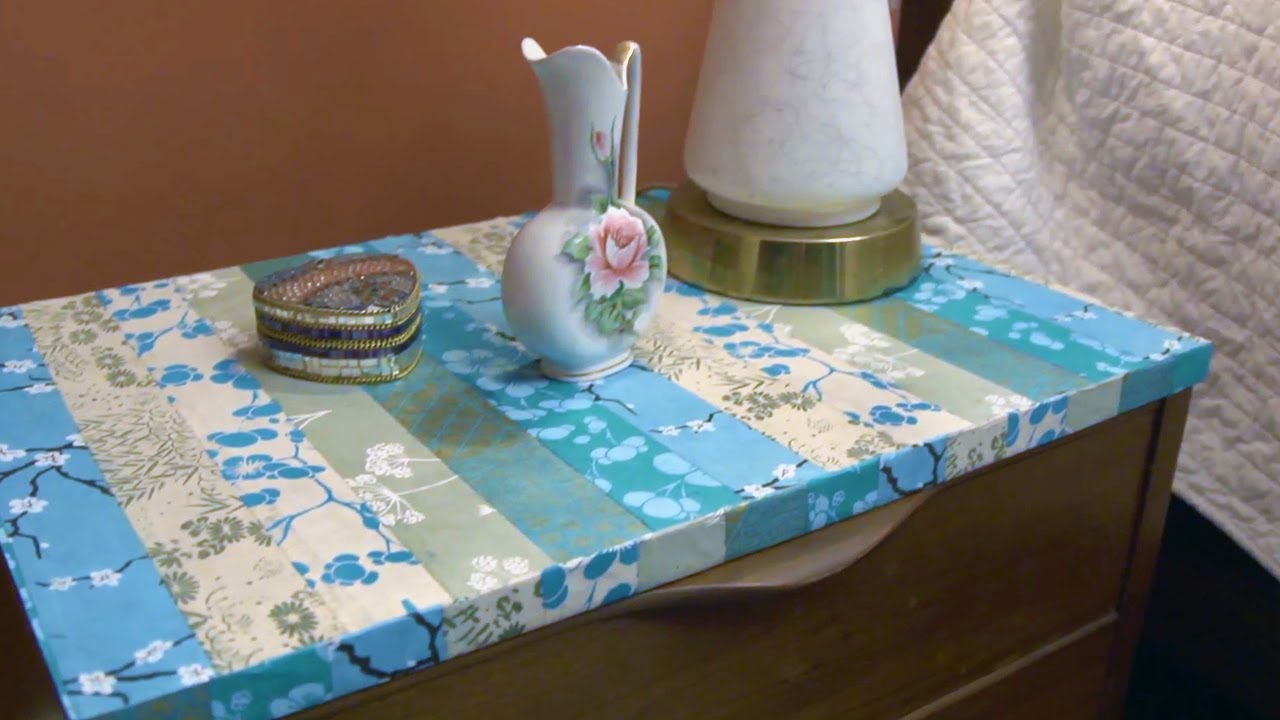 How to Easily Refinish an End Table | At Home With P. Allen Smith