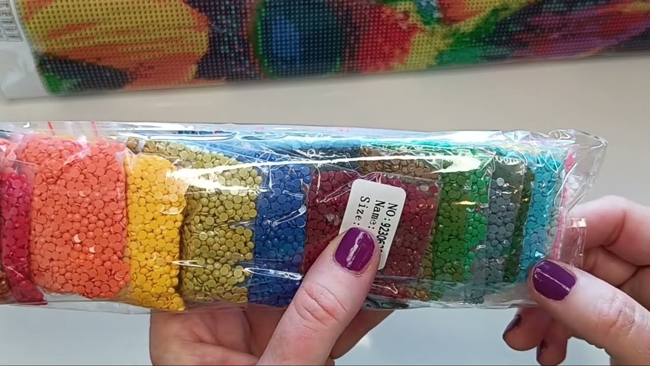 Diamond Painting Unboxing 2 neue Bilder - 1 fertiges Bild -  Washi Tape - Temu - und viel Gerede