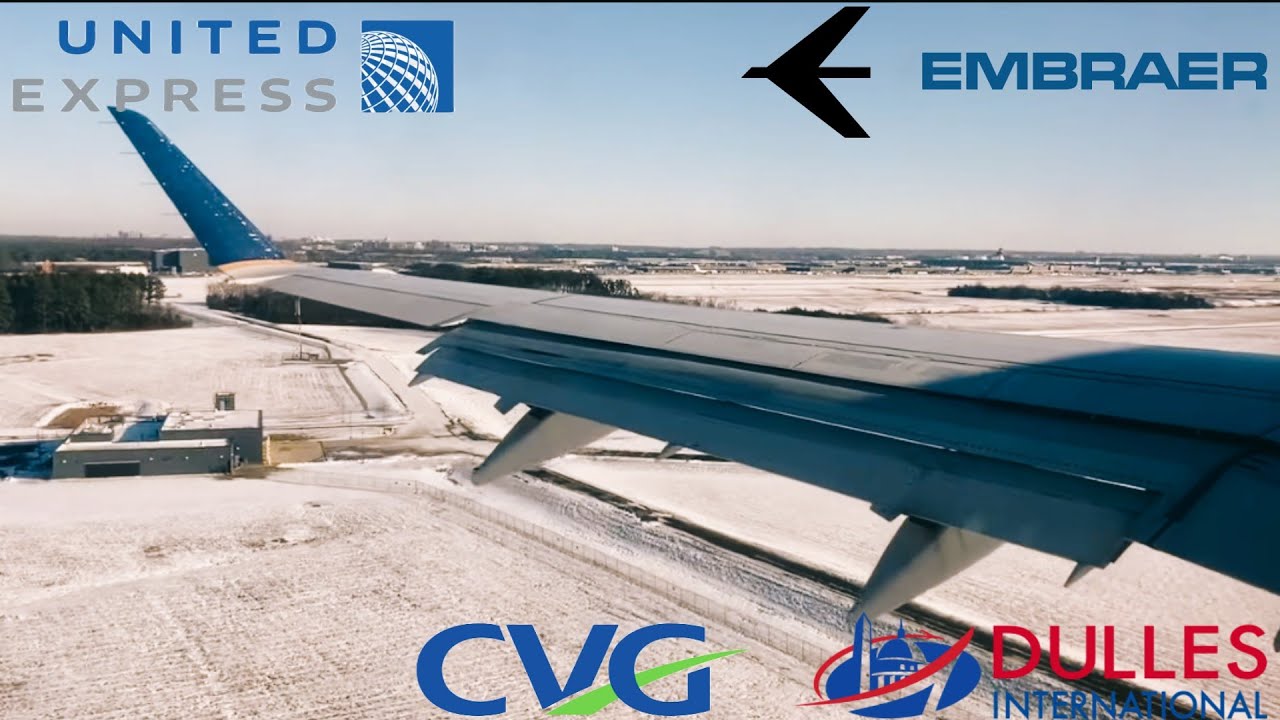 ✅️Full Flight. Cincinnati (CVG) To Washington Dulles (IAD) -- United Express Embraer 170. Ep #33🔥
