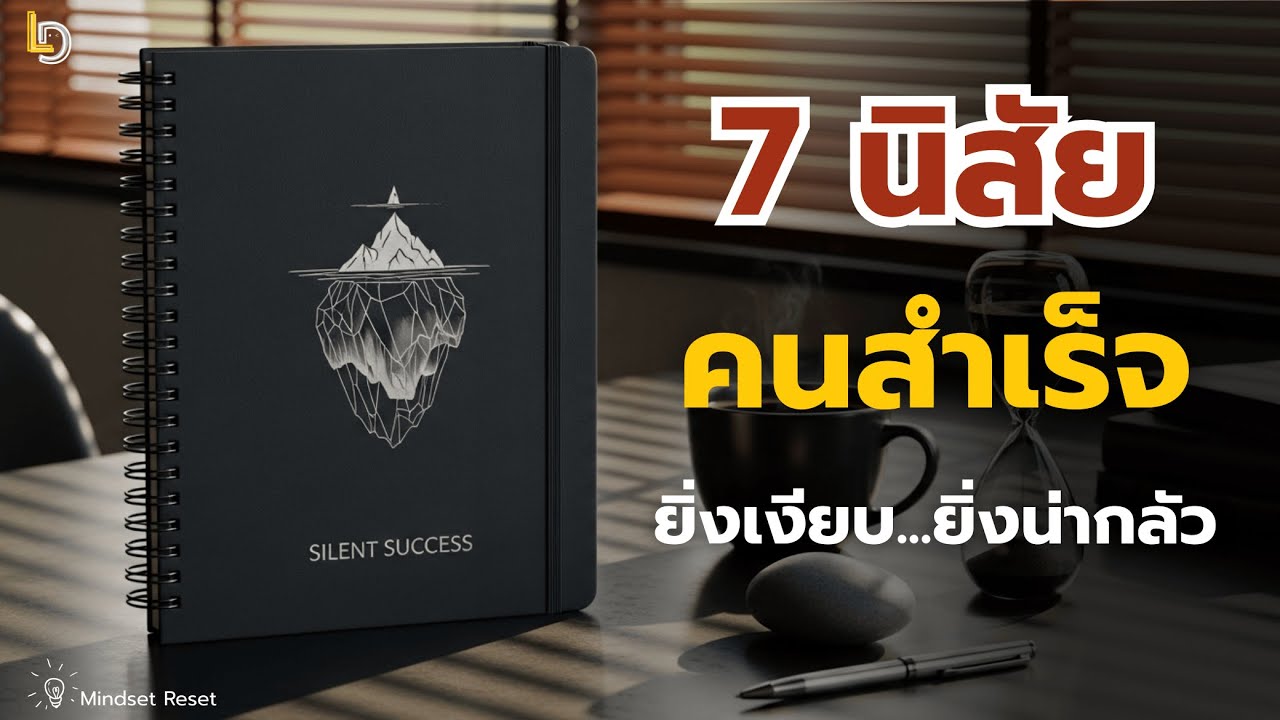 7 วิธีพัฒนาตัวเองแบบเงียบๆ ที่ทำให้คุณเหนือกว่าคนอื่น (โดยไม่ต้องพูดเยอะ)