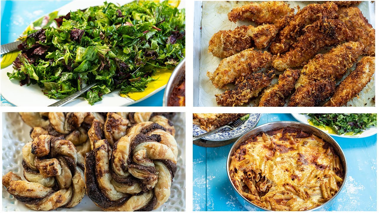 Chicken & Pasta Dinner in an Hour!! Kid friendly & delicious!!