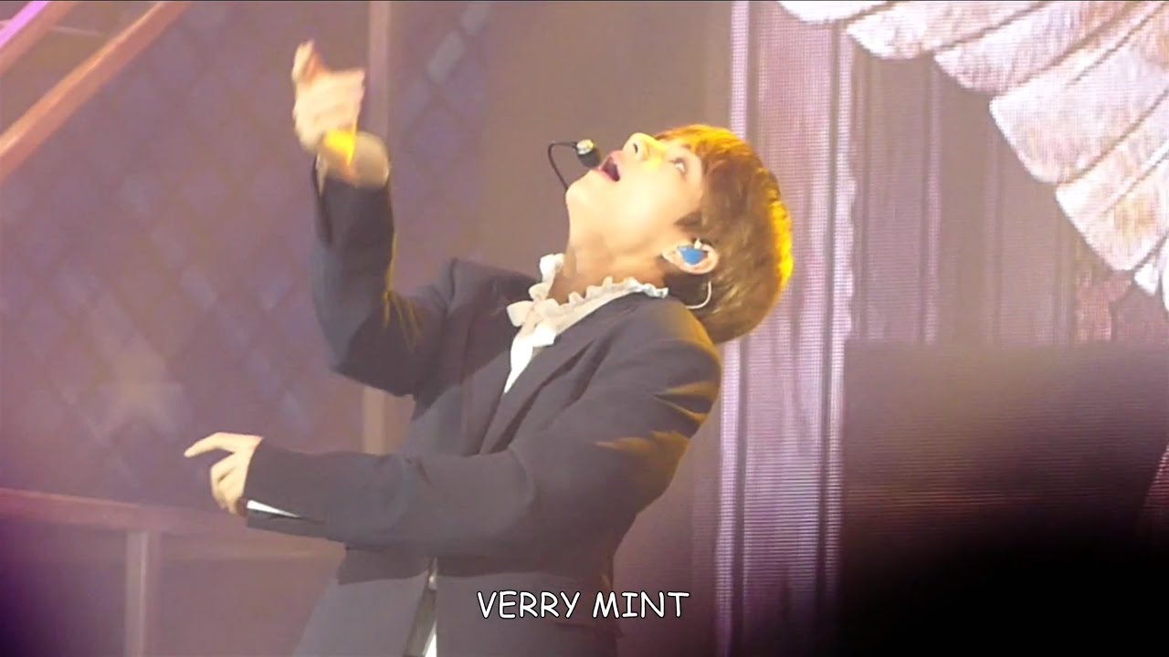 170119 제26회 서울가요대상 방탄소년단 피 땀 눈물 뷔 focus