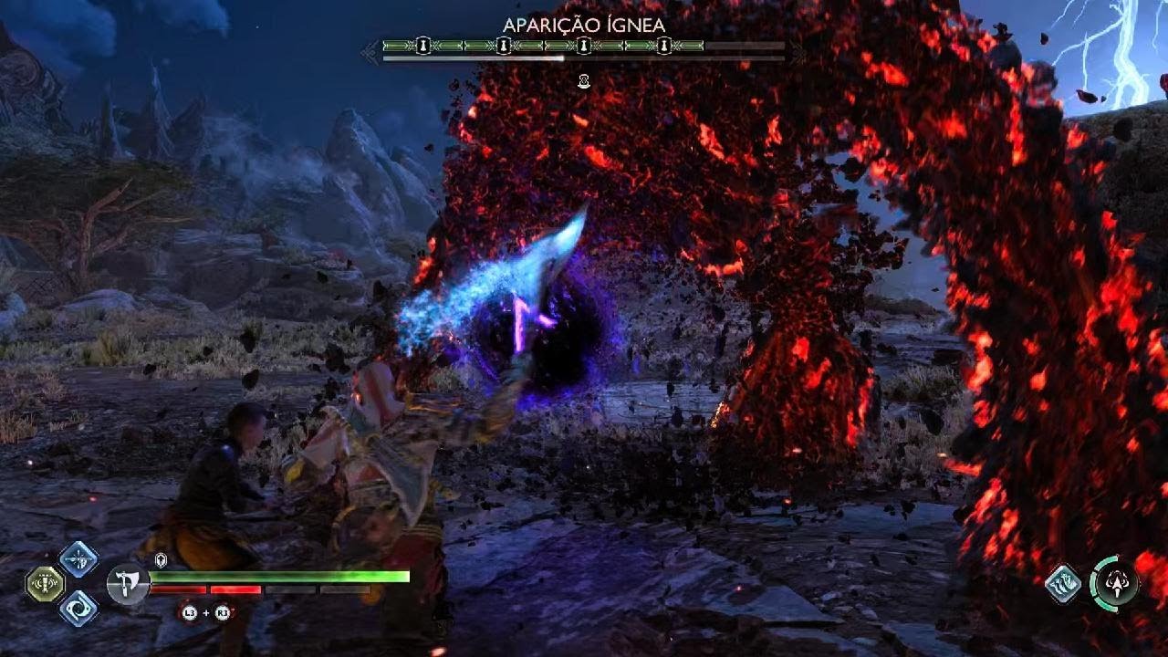 God of War Ragnarök Kratos vs A ÚLTIMA APARIÇÃO DE VANAHEIM