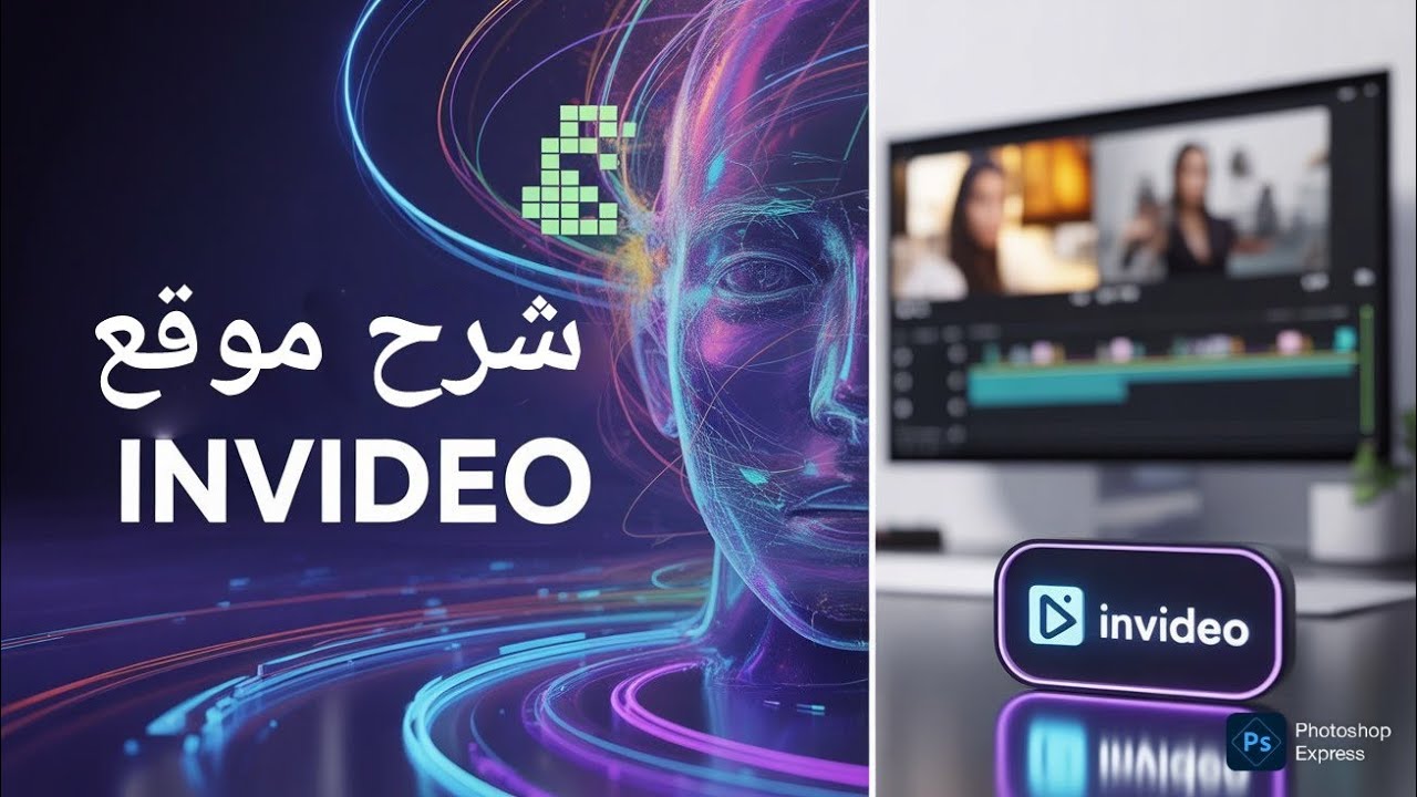 شرح موقع InVideo AI | أسرع طريقة لعمل فيديوهات احترافية بالذكاء الاصطناعي
