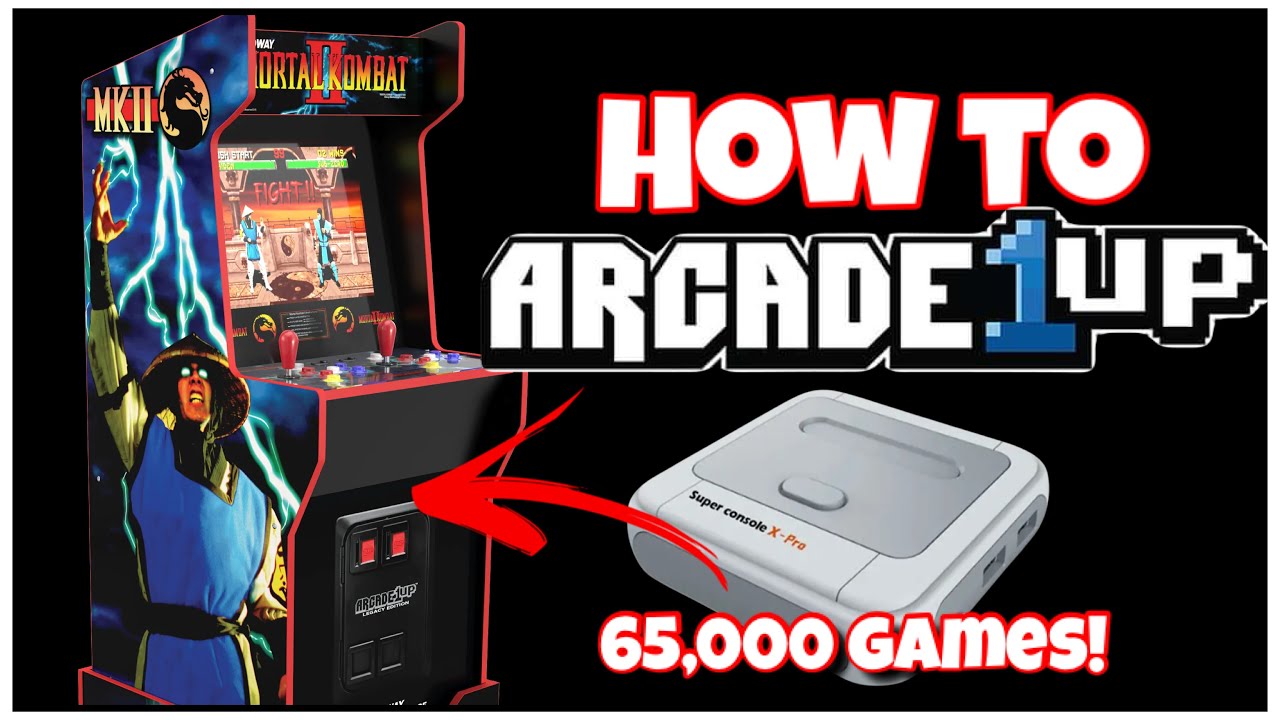 How to add 33,000 games to your Arcade1up #subscribe #arcade1up #how