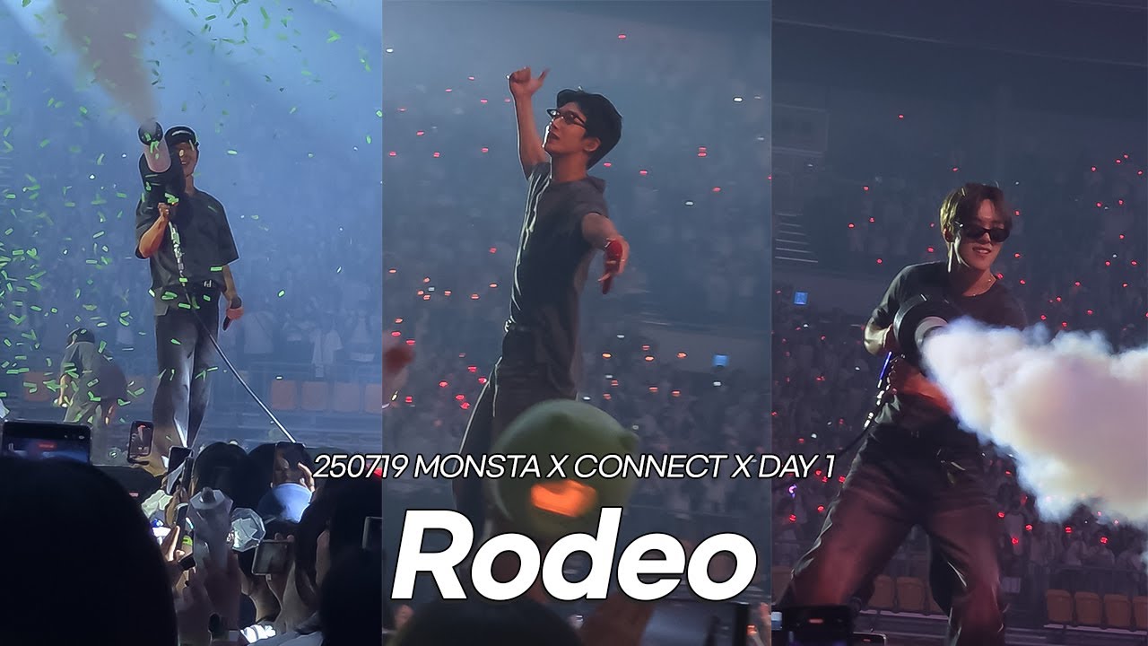 [4K] 250719 MONSTA X - Rodeo (2025 몬스타엑스 CONNECT X FANCAM)