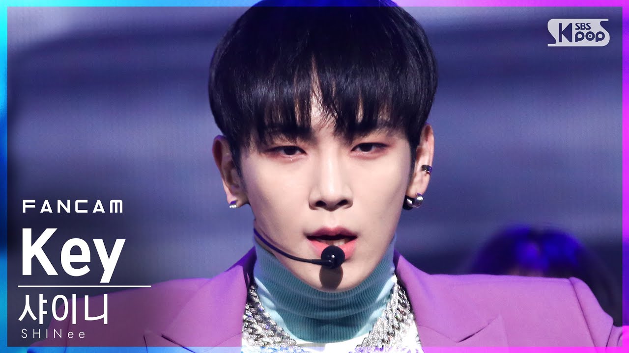 [안방1열 직캠4K] 샤이니 키 'Don't Call Me' (SHINee KEY FanCam)│@SBS Inkigayo_2021.03.07.