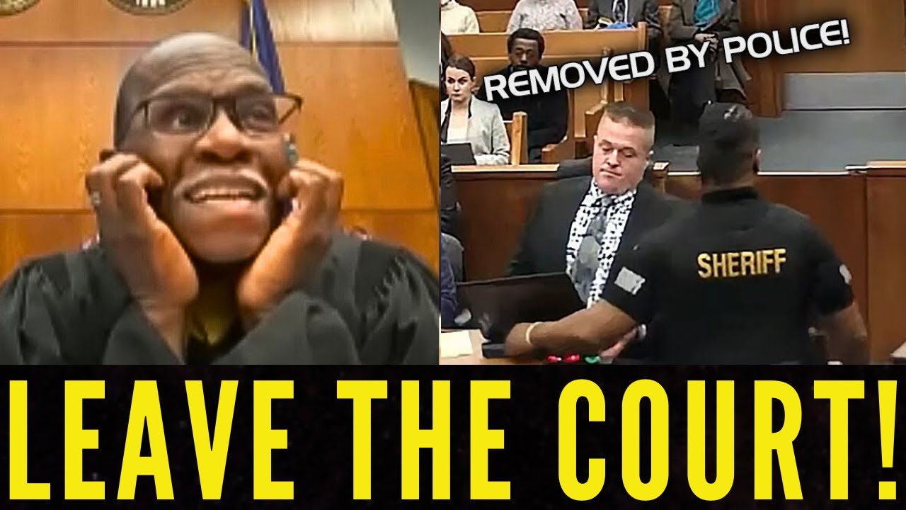 IGNORANT Defendant TROLLS Judge And in Heated Showdown ORDERED OUT!