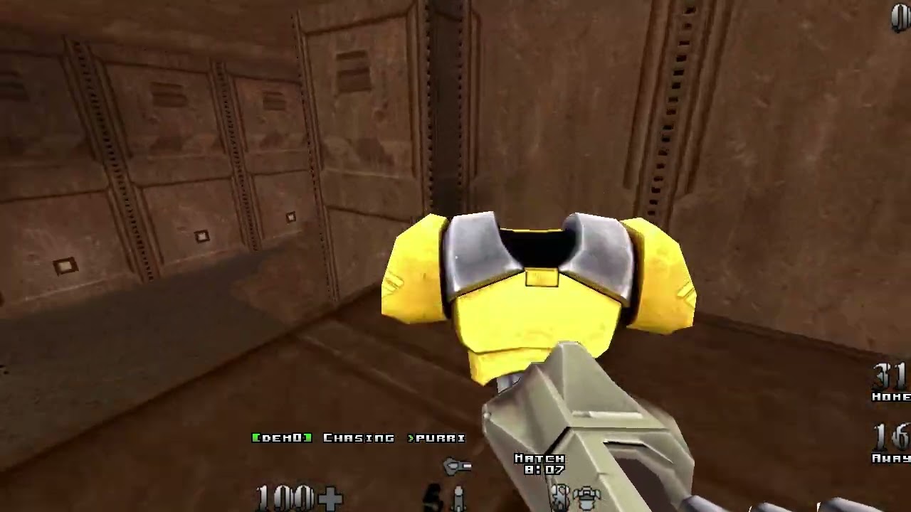 purri POV /shuugghh play vs Litwa Polska DM/zyga @ Q2DM1 / Quake2 2x2 TDM tournament #2 (2023)