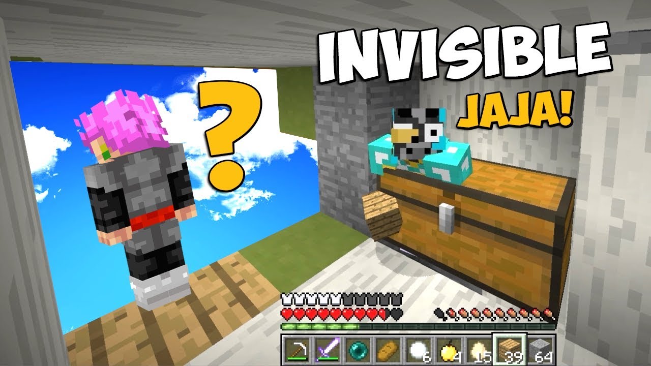 SOY UN COFRE TRAMPA EN MINECRAFT | ESCONDITE SECRETO