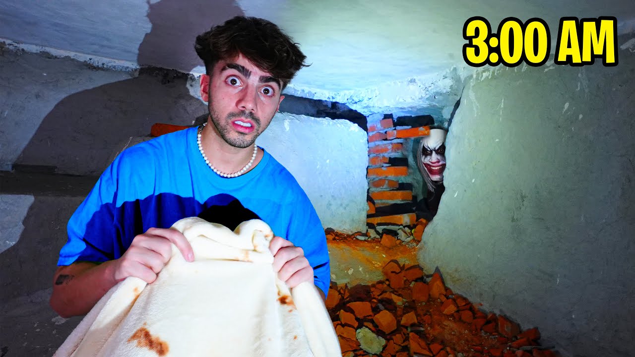 PASAMOS UNA NOCHE EN EL TUNEL DE MI CASA