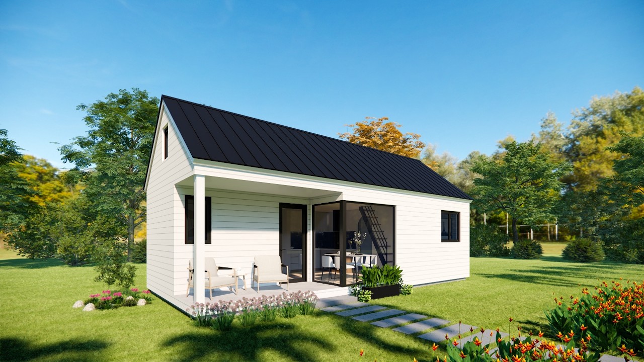 Small House Design Ideas: Full Exterior & Interior Walkthrough Tour