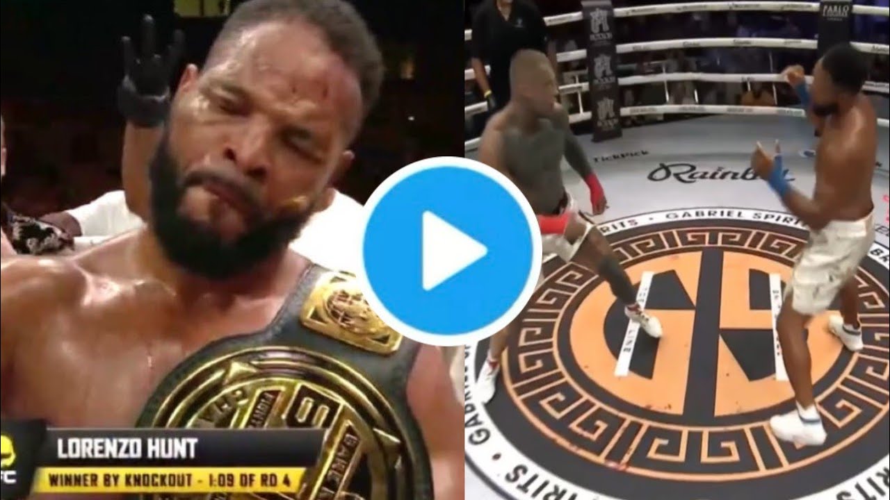 Lorenzo Hunt vs Walter Pugliesi Full Fight | Lorenzo Hunt Makes BKFC History | BKFC 91 Highlights