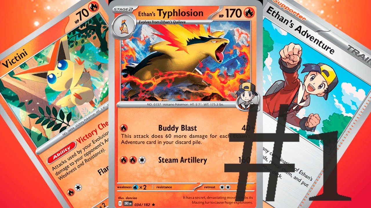 Deck Typhlosion de Ethan #1 Guía/Mecánicas/Partiditas Varias