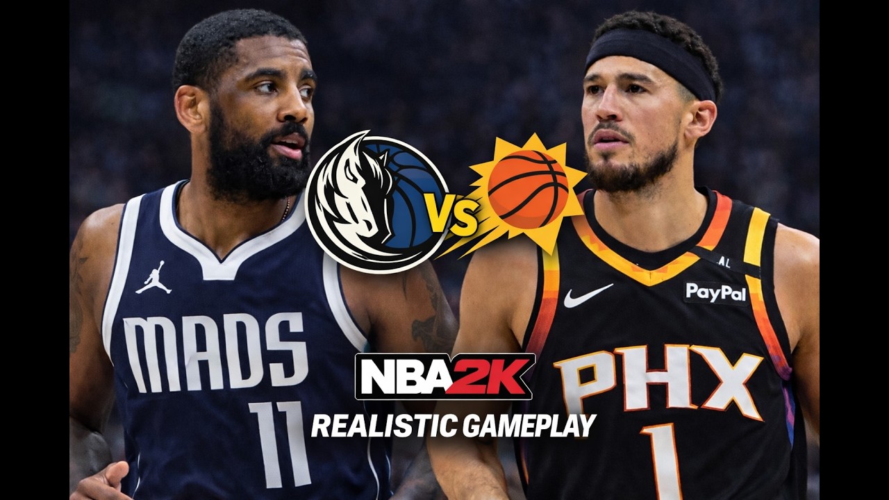 Phoenix Suns vs Dallas Mavericks FULL Game! (MyNBA Season 27/58)