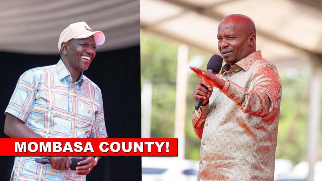 LIVE: President Ruto and DP Kindiki in Mombasa for NYOTA Capital Disbursement!