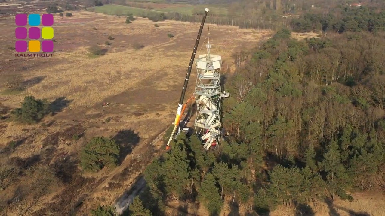Opbouw nieuwe brandtoren
