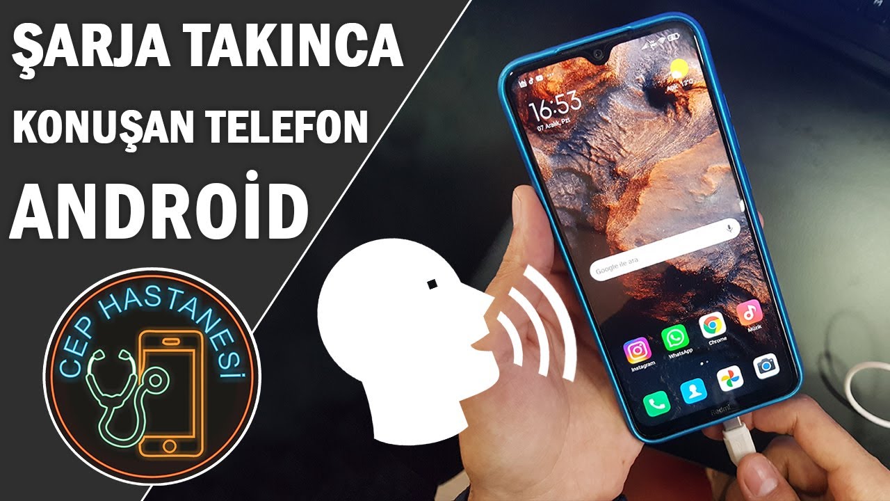 Android Şarja Takınca Konuşma #NasılYapılır