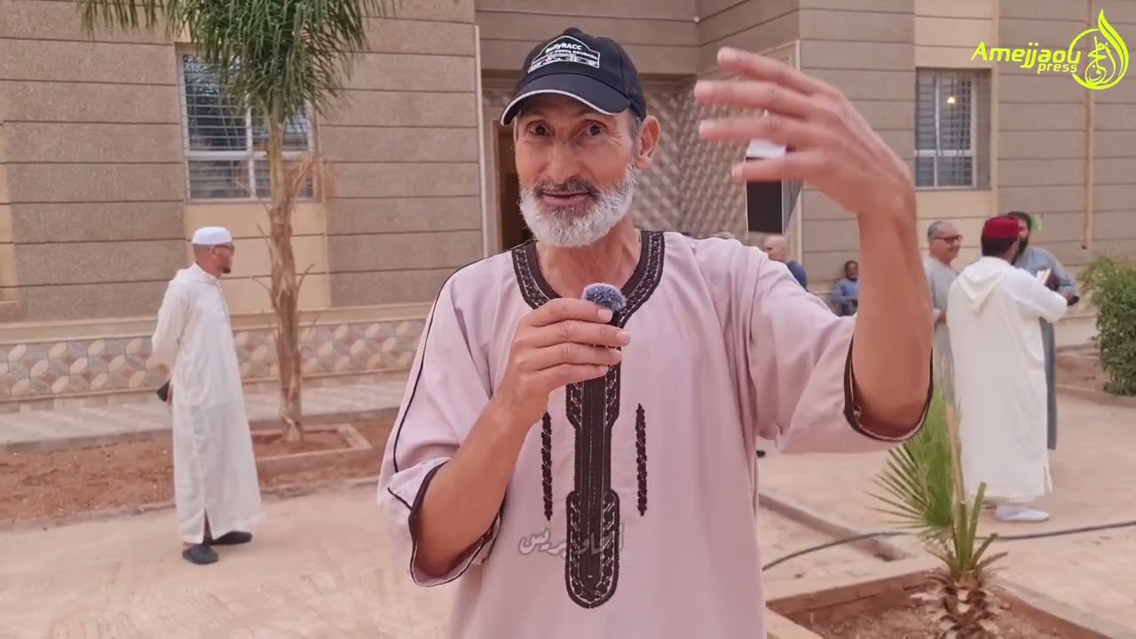 حفل شاي على شرف  الجالية و رئيس مجلس العلمي و مندوب الأوقاف بالدريوش بمعهد دار القرآن بدار الكبداني