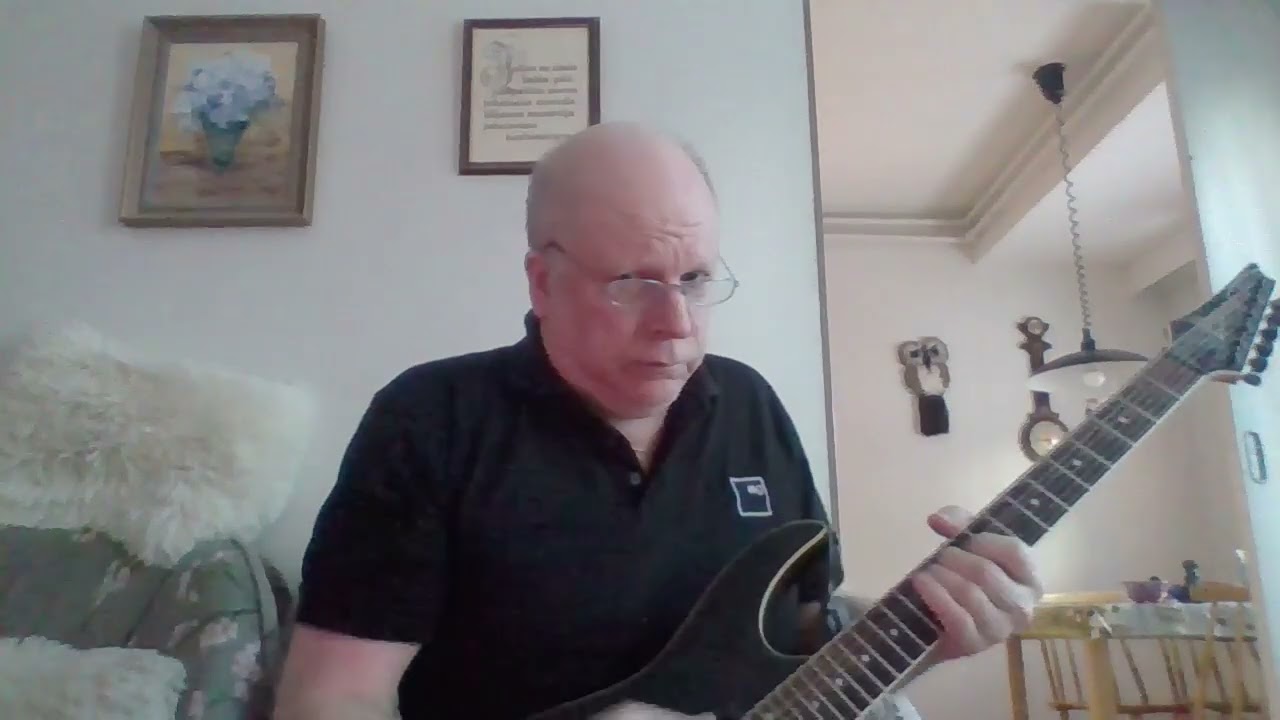 Emotional Rock Guitar Backing Track A Minor