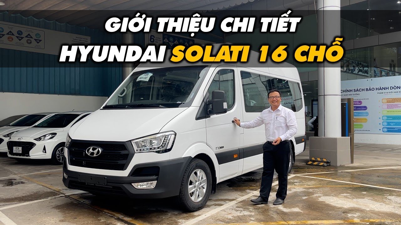 Giới Thiệu Xe Hyundai SOLATI 16 Chỗ tại Hyundai Tây Đô Cần Thơ